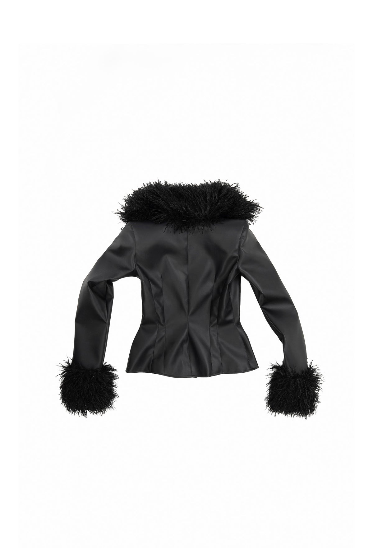 ECLIPSE LEATHER JACKET - BLACK