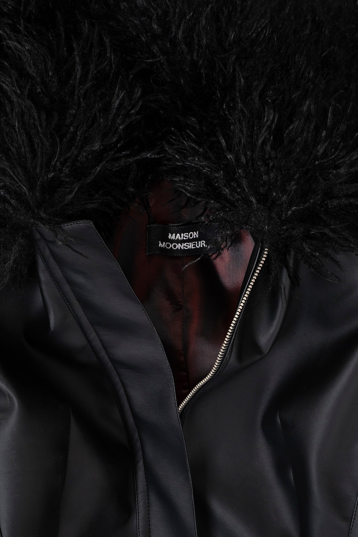 ECLIPSE LEATHER JACKET - BLACK