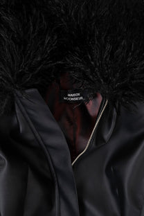 ECLIPSE LEATHER JACKET - BLACK