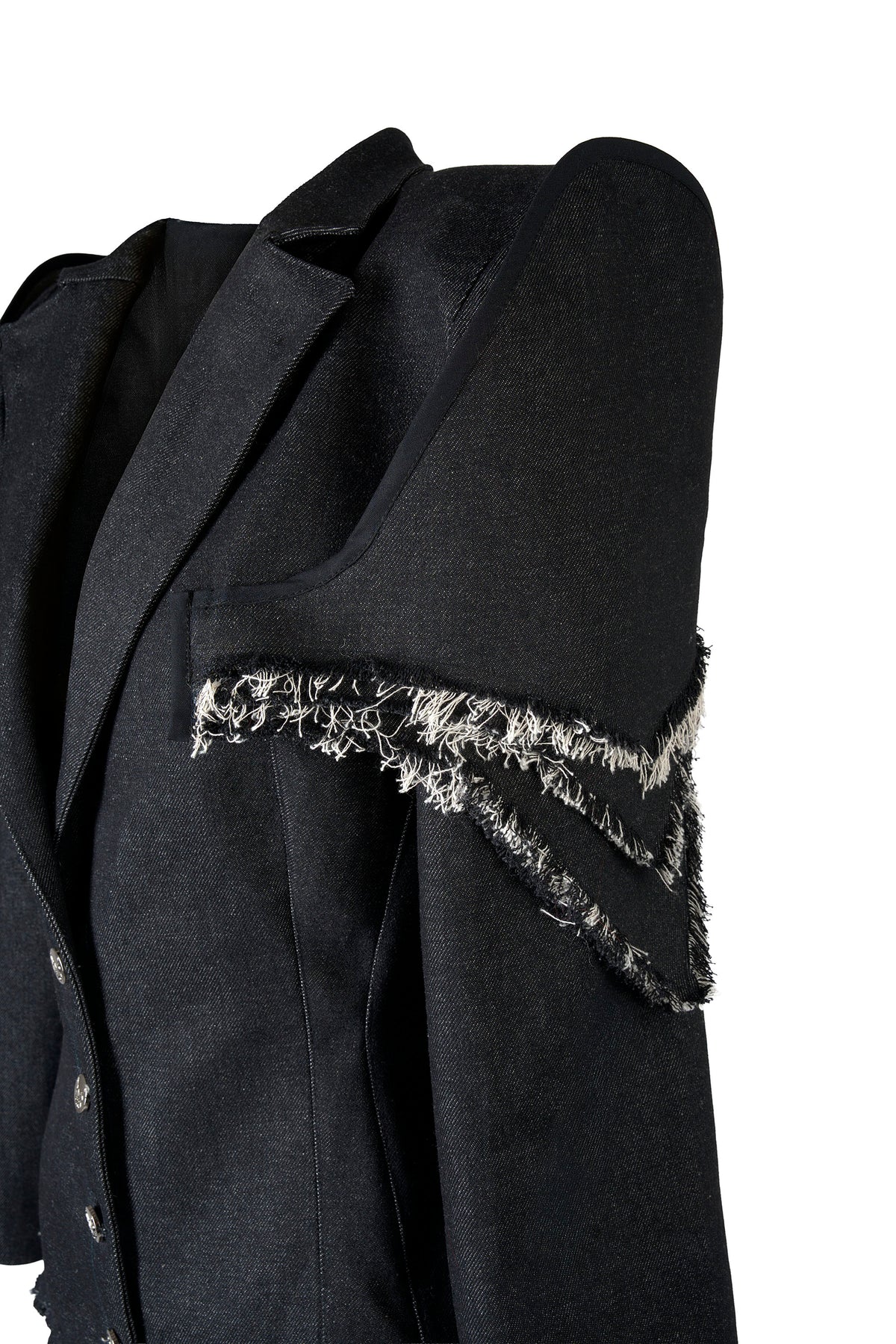 SAINT ARMOUR DENIM BLAZER