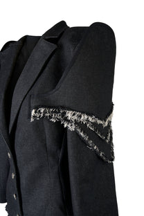 SAINT ARMOUR DENIM BLAZER