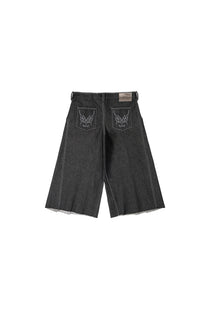 DARK DENIM JORT