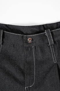 DARK DENIM JORT