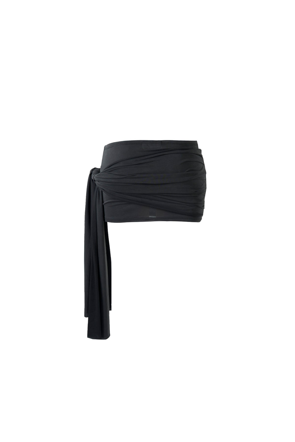 HOLY DRAPÉ SKIRT - WASHED ANTHRACITE