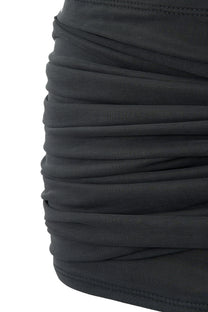 HOLY DRAPÉ SKIRT - WASHED ANTHRACITE