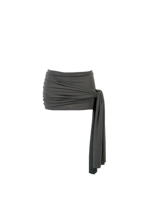 HOLY DRAPÉ SKIRT - GREEN SAGE