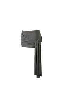 HOLY DRAPÉ SKIRT - GREEN SAGE