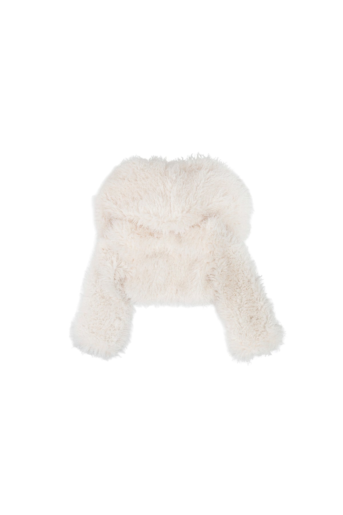 FURRY COAT - CREAM