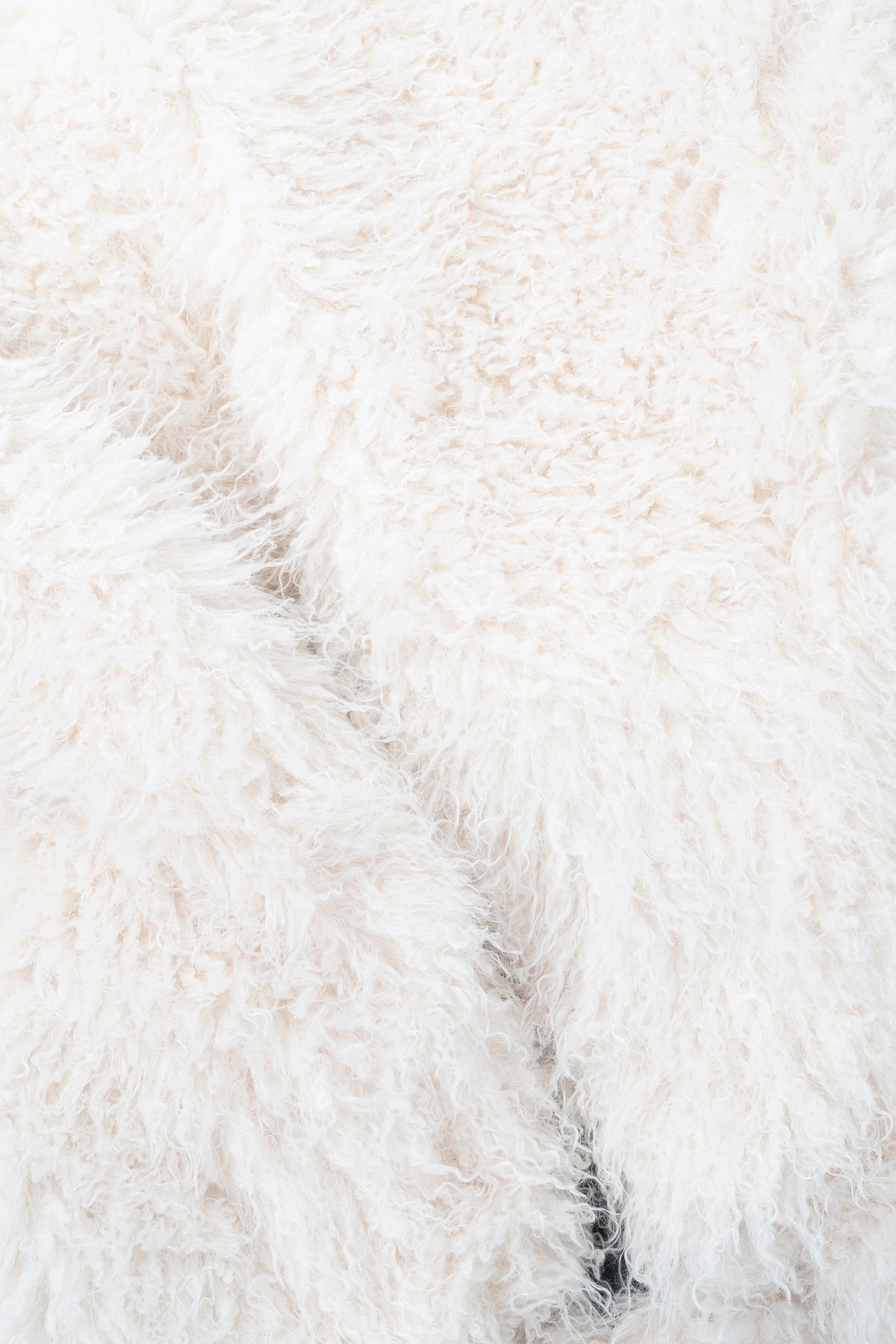 FURRY COAT - CREAM