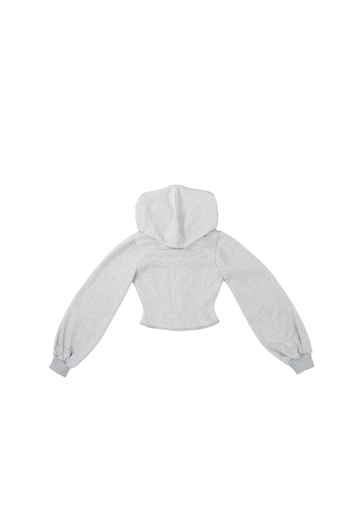 HOODIE CORSET - GREY