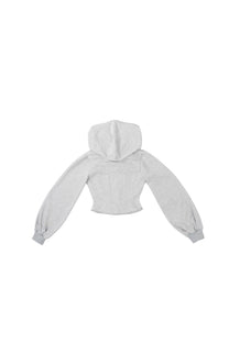 HOODIE CORSET - GREY