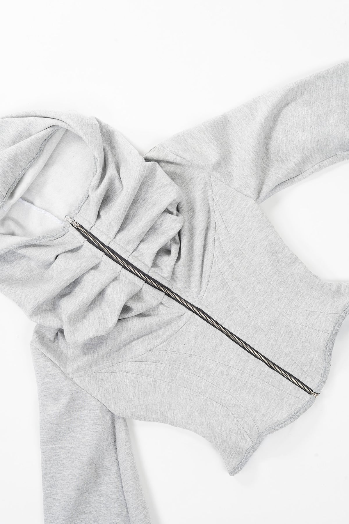 HOODIE CORSET - GREY