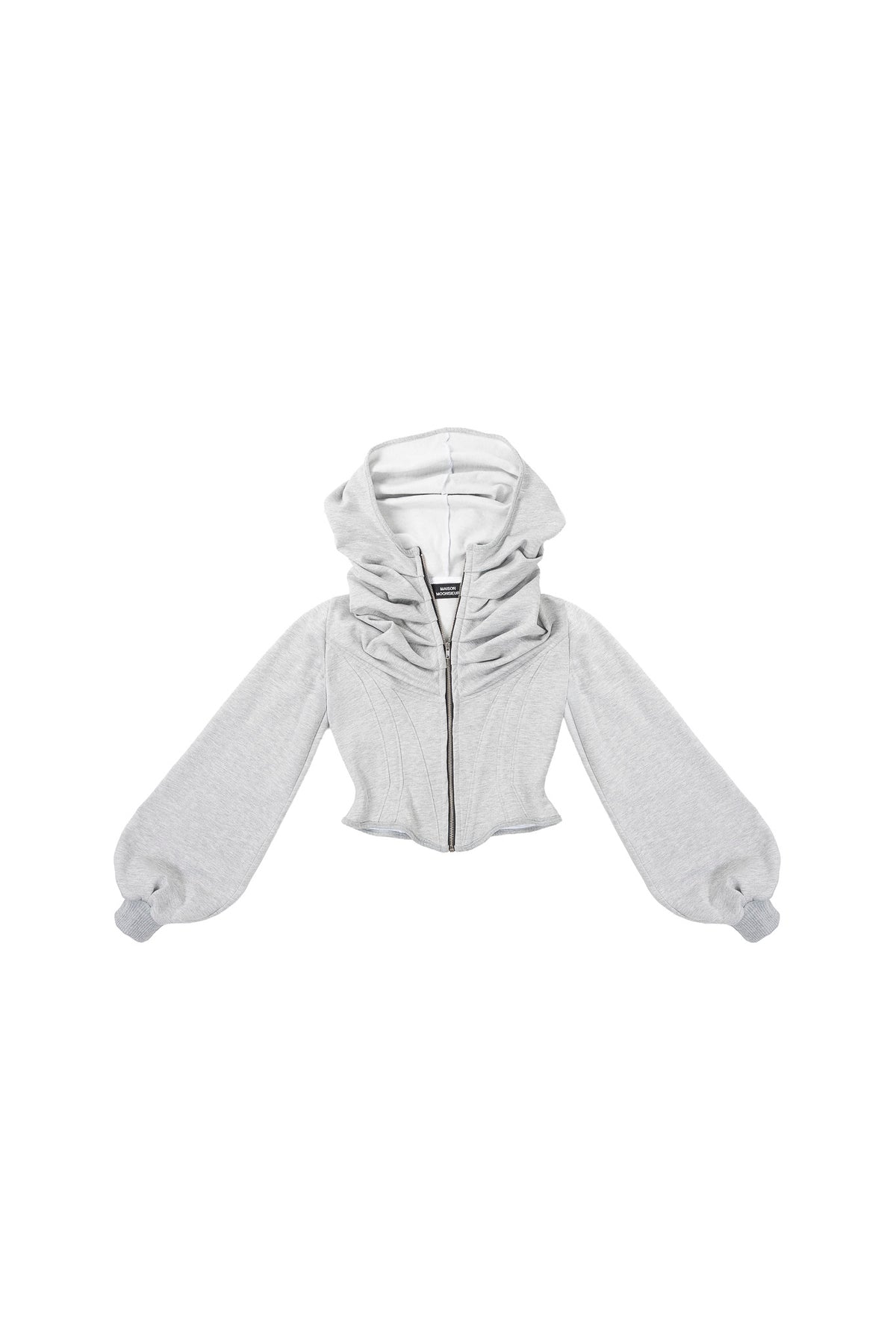 HOODIE CORSET - GREY