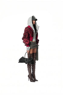 HOODIE CORSET - GREY
