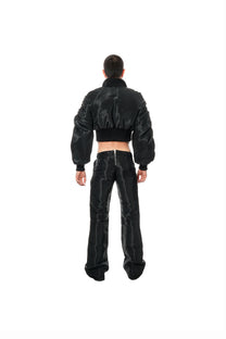 LIQUID SLASHED BOOTCUT
