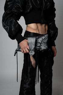 LIQUID SLASHED BOOTCUT