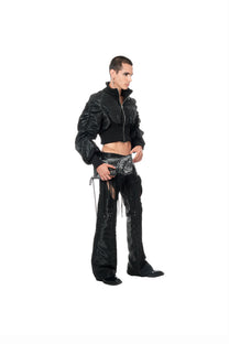 LIQUID SLASHED BOOTCUT