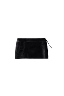 ECLIPSE LEATHER SKIRT