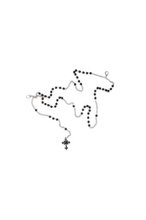 ROSARY WAIST CHAIN - BLACK AND WHITE