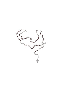 ROSARY WAIST CHAIN - BURGUNDY