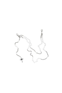 ROSARY WAIST CHAIN - BLACK AND WHITE