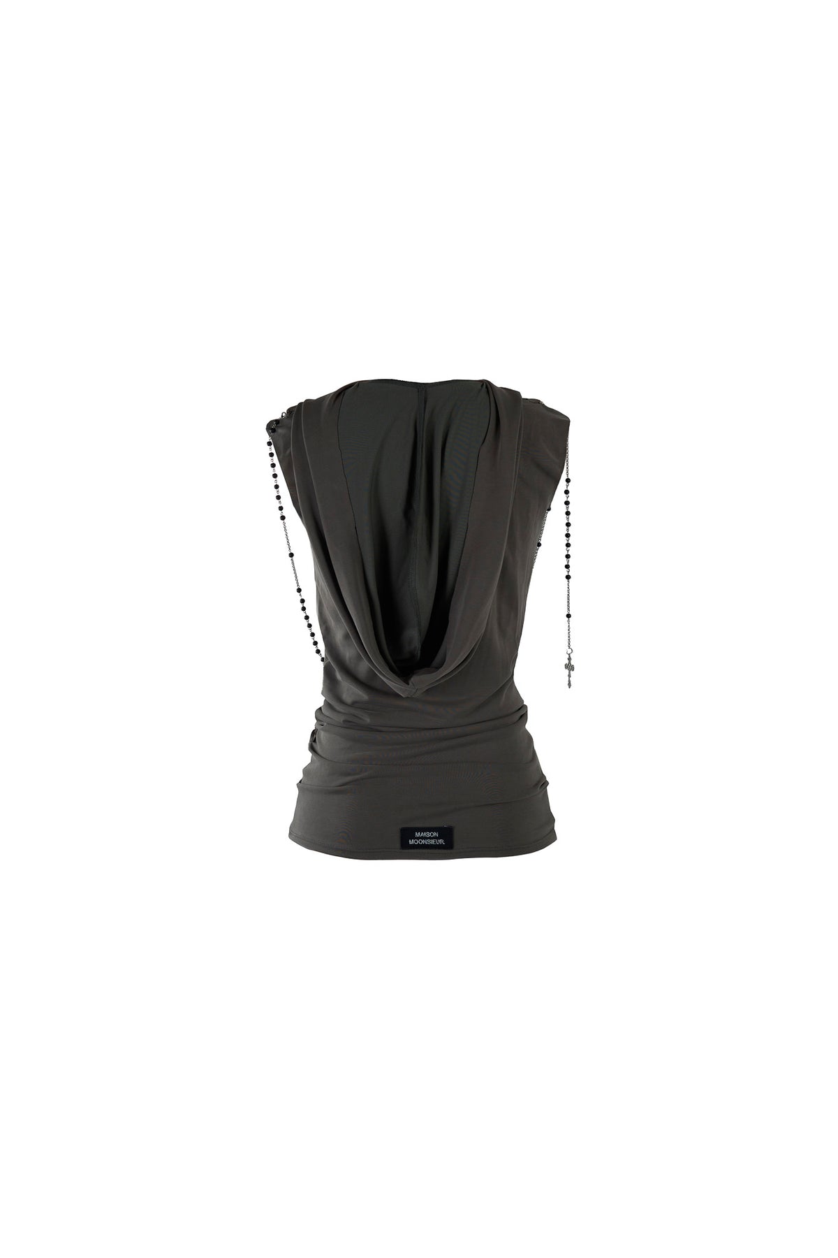 ROSARY SKIN TOP - GREY