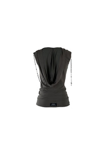 ROSARY SKIN TOP - GREY